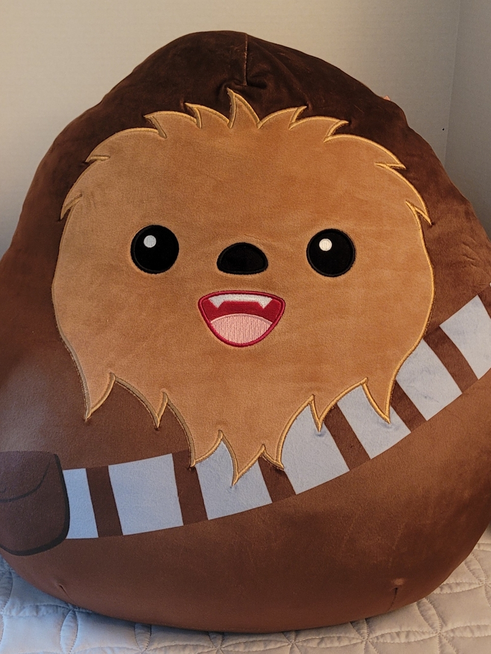 Chewbacca Star Wars Squishmallow 20 Inch 2020 Lucasfilm Kelly Toys Brown Gray
